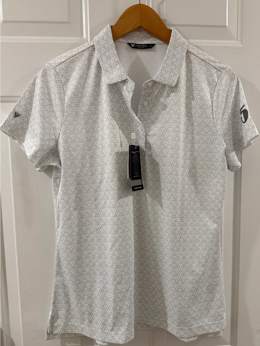 White Polo from Levelwear
